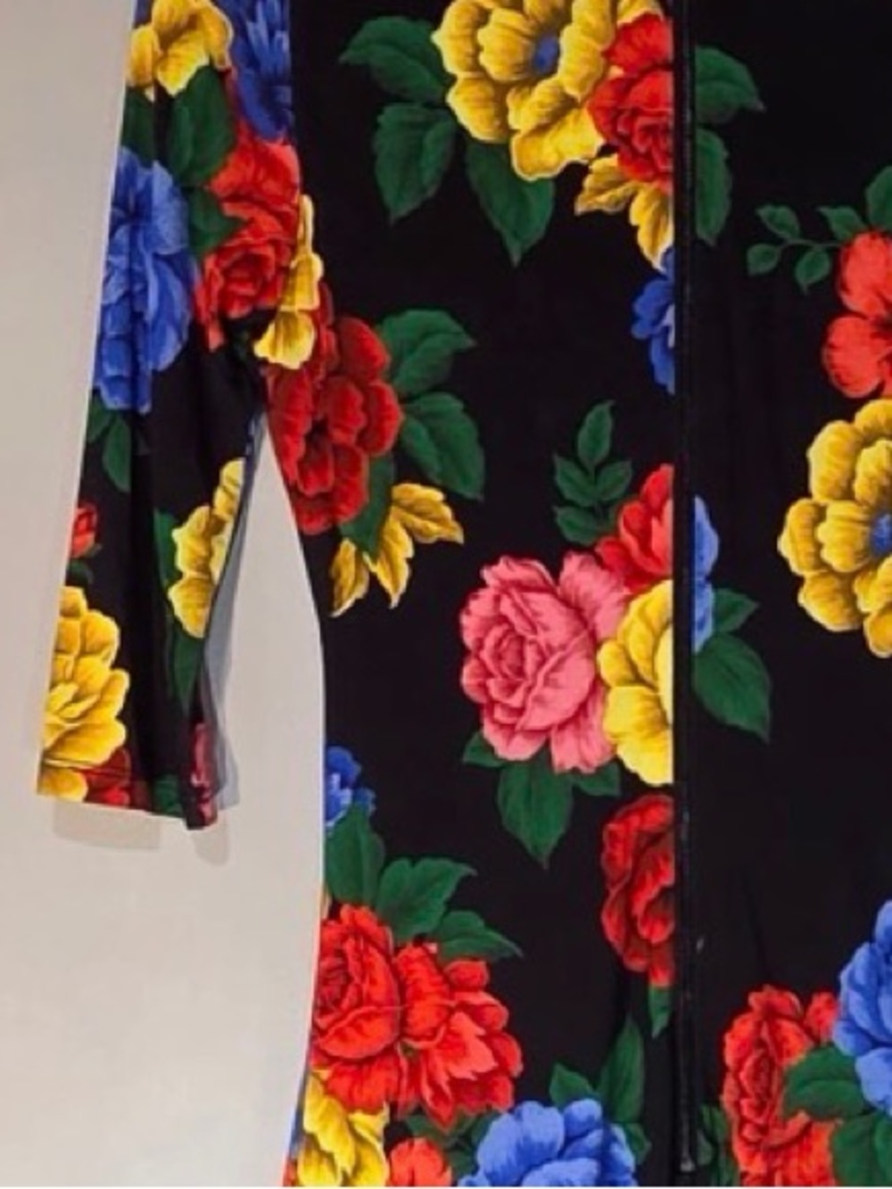 ALICE + OLIVIA Delora Floral Midi Dress Size 2 - Picture 5 of 7